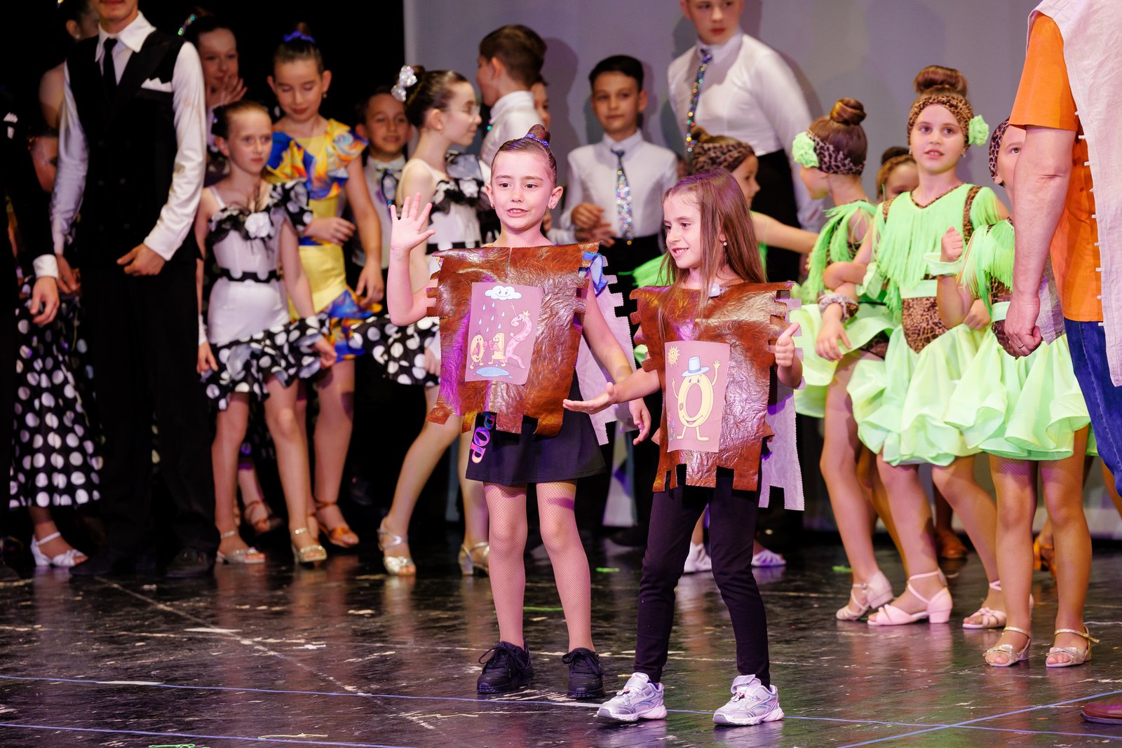 Copii la teatru La Passion Brașov